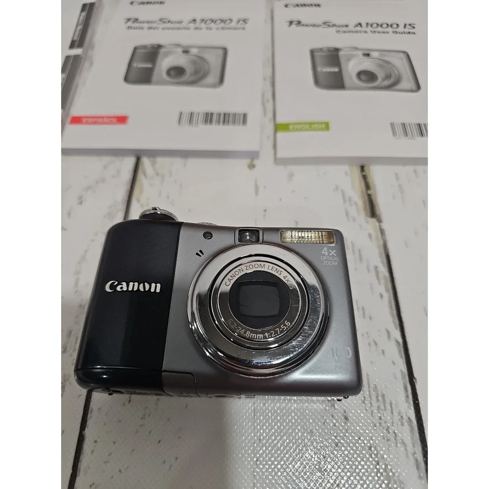 Canon PowerShot A1000 IS 10.0MP Digital Camera - Gray